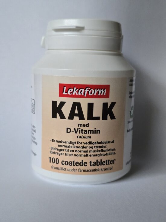 Кальцій+Вітамін Д 100табл Данія