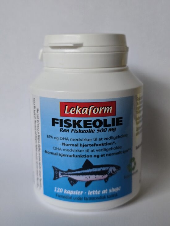 ОМЕГА [рибячий жир] 120капс, Данія